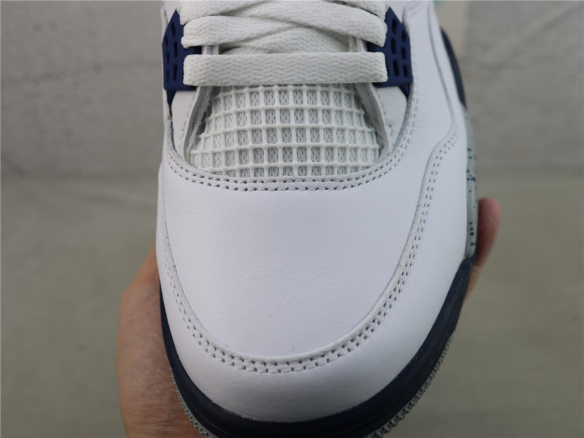 GX Batch Air Jordan 4 Retro White Midnight Navy DH6927-140